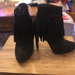 Charles David Fringe booties